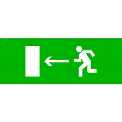 Пиктограмма 'Направление налево' 320х120мм (дл EXIT, SAFEWAY-40) EKF Пиктограмма 'Направление налево' 320х120мм (дл EXIT, SAFEWAY-40) EKF