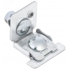 Держатель проводника круглого 6-10мм для фальца 0,6-8мм нержавеющая сталь Держатель проводника круглого 6-10мм для фальца 0,6-8мм нержавеющая сталь