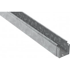 Лоток неперфорированный 100х150х3000мм горячеоцинкованный