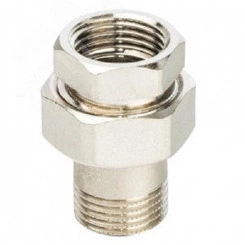 Сгон разъемный ВН 1/2' прямой (американка), никелированный, уп