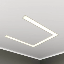 Светильник светодиодный RVE-LBX-SYMBOL-П-830-V (Символ П 830х830х100мм S80мм 56Вт встраиваемый 4000K Белый) Светильник светодиодный RVE-LBX-SYMBOL-П-830-V (Символ П 830х830х100мм S80мм 56Вт встраиваемый 4000K Белый)