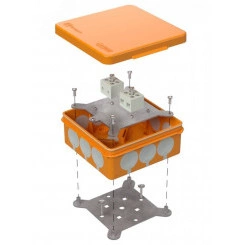 Коробка огнестойкая для о/п двухкомпонентная 60-0303-FR6.0-4 Е15-Е120 100х100х40