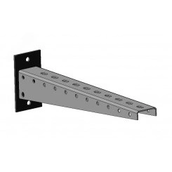 Полка унитарная усиленная УПУ450 УХЛ1, горячее цинкование(толщина покрытия 40 -120мкм), S3,0