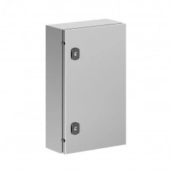 Корпус навесной STH с М/П, нержавеющая сталь AISI316, ВхШхГ 500x300x150 мм, с фланцем Корпус навесной STH с М/П, нержавеющая сталь AISI316, ВхШхГ 500x300x150 мм, с фланцем