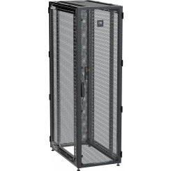Шкаф серверный by ZPAS 19'' 45U 0.6x1.2м одностворчатые перфорированные двери черный РФ