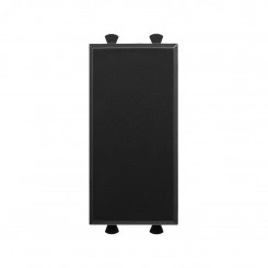 Avanti Заглушка модульная, , Черный матовый, 1 модуль Avanti Заглушка модульная, , Черный матовый, 1 модуль