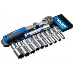 Набор торцовых головок Профессионал ТБ-12У 12 предметов (1/2'') Набор торцовых головок Профессионал ТБ-12У 12 предметов (1/2'')