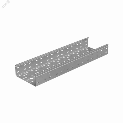 Лоток перф. 80х200х0,8 L3000 мм Стандарт ПЛЮС INOX304