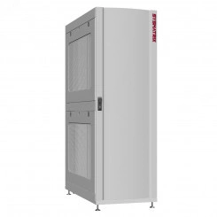 Шкаф серверный 45U 800х1200 передняя дверь: одностворчатая глухой металл IP51. задняя дверь: двустворчатая перфорированная IP20. боковые панели: перфорированные. цвет: серый RAL7035 Шкаф серверный 45U 800х1200 передняя дверь: одностворчатая глухой металл IP51. задняя дверь: двустворчатая перфорированная IP20. боковые панели: перфорированные. цвет: серый RAL7035