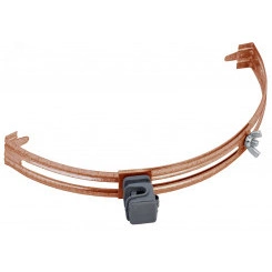 Держатель проводника круглого 6-8мм для конька медь Держатель проводника круглого 6-8мм для конька медь