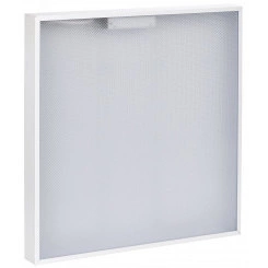 LIGHTING PRO Светильник светодиодный ДВО 2001 30Вт 4000К IP40 588х588мм Грильято призма IEK LIGHTING PRO Светильник светодиодный ДВО 2001 30Вт 4000К IP40 588х588мм Грильято призма IEK