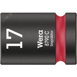 Головка торцевая ударная шестигранная 8790 C Impakto DR 1/2 17 x 38 мм Головка торцевая ударная шестигранная 8790 C Impakto DR 1/2 17 x 38 мм