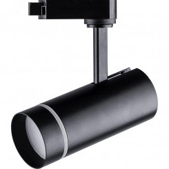 Светильник светодиодный трековый на шинопровод ДПО-20w 4000К 1800Лм черный Светильник светодиодный трековый на шинопровод ДПО-20w 4000К 1800Лм черный