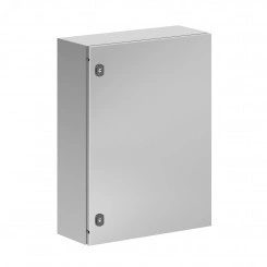 Корпус навесной STH с М/П, нержавеющая сталь AISI316, ВхШхГ 800x600x250 мм, с фланцем