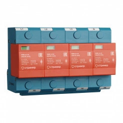 Устройство защиты от импульсных перенапряжений РИФ-Э-I+II 255/25 (4+0) Устройство защиты от импульсных перенапряжений РИФ-Э-I+II 255/25 (4+0)