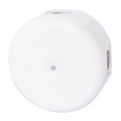 Коробка распределительная 110мм, керамика, цвет белый с кабельными вводами Коробка распределительная 110мм, керамика, цвет белый с кабельными вводами