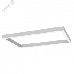 Светильник светодиодный ДСО-90Вт 4000К X-Line прямоугольный, рассеиватель опал белый