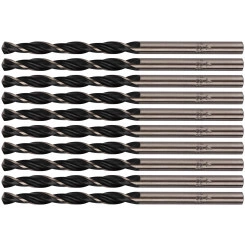 Сверла по металлу HSS черненые 4.0x75 мм (10 шт) Сверла по металлу HSS черненые 4.0x75 мм (10 шт)