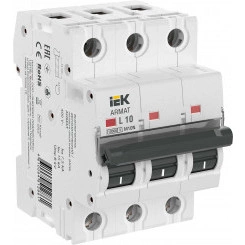 ARMAT Выключатель автоматический трехполюсный M10N L 10А