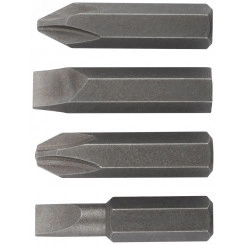 Биты для ударной отвертки CrV набор 4 шт 36 мм Биты для ударной отвертки CrV набор 4 шт 36 мм