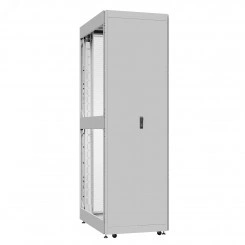 Шкаф серверный 42U 800х1200 передняя дверь: одностворчатая перфорированная IP20. задняя дверь: двустворчатая глухой металл IP51. боковые панели: без. цвет: серый RAL7035 