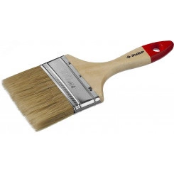 Кисть плоская ''УНИВЕРСАЛ-МАСТЕР'', натуральная щетина, деревянная ручка, 100мм Кисть плоская ''УНИВЕРСАЛ-МАСТЕР'', натуральная щетина, деревянная ручка, 100мм