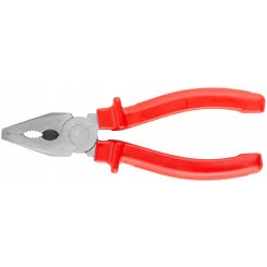 Плоскогубцы комбинированные ''Лайт'', пластиковые ручки, полированная сталь 160 мм