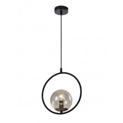 Светильник подвесной (подвес) Misericordia 5147-201 1 х Е14 40 Вт черный/медь лофт - кантри потолочный Светильник подвесной (подвес) Misericordia 5147-201 1 х Е14 40 Вт черный/медь лофт - кантри потолочный
