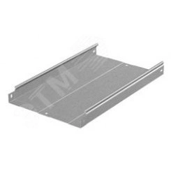Металлический лоток неперфорированный 300х50х3000, толщина 1,0 мм, Сендзимир цинк