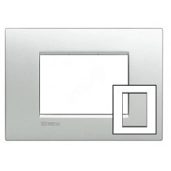 LL AIR Рамка 3+3 модуля Алюминий LL AIR Рамка 3+3 модуля Алюминий