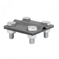 Зажим универсальный полоса 30 - прут 10 (пластина 57x57мм) HZ PROxima Зажим универсальный полоса 30 - прут 10 (пластина 57x57мм) HZ PROxima