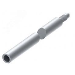 Стержень заземления L-1500 с цапфой D20 quick, для организации заземления токоотводов системы молниезащиты/оборудования. Материал - горячеоцинкованная сталь. Стержень заземления L-1500 с цапфой D20 quick, для организации заземления токоотводов системы молниезащиты/оборудования. Материал - горячеоцинкованная сталь.