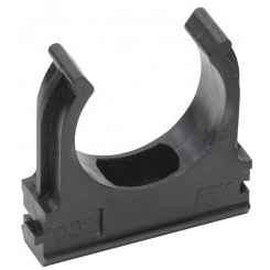 Держатель с защёлкой CF32 черный (комплект 5шт.)