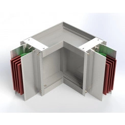 Угловая секция горизонтальная Угловая секция горизонтальная