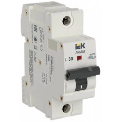 ARMAT Автоматический выключатель M10H 1P L 80А IEK ARMAT Автоматический выключатель M10H 1P L 80А IEK