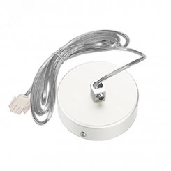 Комплект для подключения к сети Х-ЛАЙН подвесной (провод 2м) RAL9003 белый муар