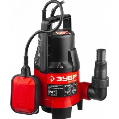 Насос дренажный для грязной воды НПГ-М1-550 ЗУБР, 550 Вт Насос дренажный для грязной воды НПГ-М1-550 ЗУБР, 550 Вт