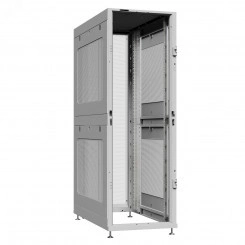 Шкаф серверный 24U 800х1070 передняя дверь: без. задняя дверь: двустворчатая перфорированная IP20. боковые панели: перфорированные. цвет: серый RAL7035 