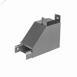 Угол верт. внутр. R 50х50 мм с разворотом трассы на 90 гр. ПЛЮС