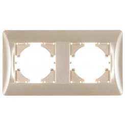 GUSI Ugra РАМКА 2-местная, цвет  золото.