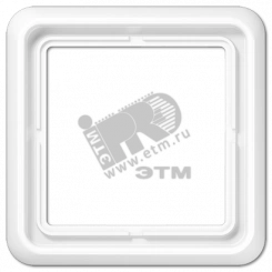 Рамка 1 пост универсальная белая