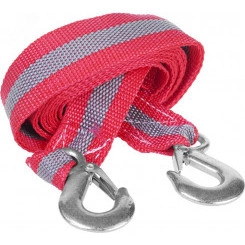 Трос буксировочный ''Мастер'', 2 крюка, сумка, 4м, 5т Трос буксировочный ''Мастер'', 2 крюка, сумка, 4м, 5т