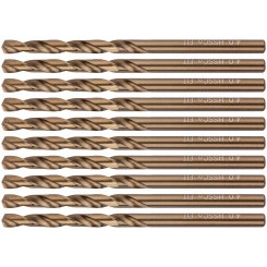 Сверла по металлу HSS с добавкой кобальта 5% Профи 4.0 мм (10 шт)
