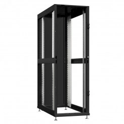 Шкаф серверный 42U 600х1200 передняя дверь: без. задняя дверь: одностворчатая глухой металл IP51. боковые панели: без. цвет: черный RAL9005 Шкаф серверный 42U 600х1200 передняя дверь: без. задняя дверь: одностворчатая глухой металл IP51. боковые панели: без. цвет: черный RAL9005