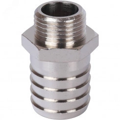 Штуцер НР никелированный 1/2'x25