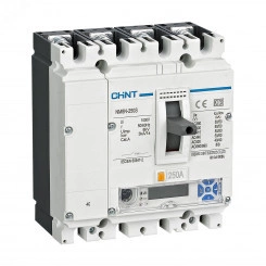 Выключатель автоматический NM8N-250R EM 4P 32А 150кА с электронным расцепителем, LCD
