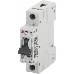 Выключатель автоматический PRO NO-901-56 ВА47-63 1P 10А кривая B 6кА ЭРА Выключатель автоматический PRO NO-901-56 ВА47-63 1P 10А кривая B 6кА ЭРА