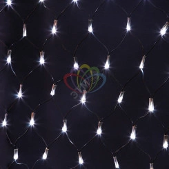 Гирлянда Сеть 2х1,5 м, черный ПВХ, 288 LED белые Гирлянда Сеть 2х1,5 м, черный ПВХ, 288 LED белые