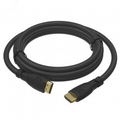 Кабель HDMI 2.0, Ultra HD 19М на 19М, 2 м., черный