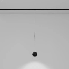 Магнитный трековый светильник TRM20-9-5W4K-B для системы NOVA 48V 5Вт 4000К подвесной с направленным светом черный